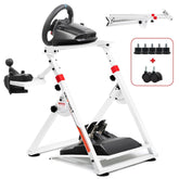Wheel stand - Racestuur standaard - Stuurwielhouder - Wit - GTPLAYER