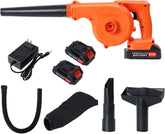 Bladblazer met accu - Elektrische bladblazer - 18V - Oranje