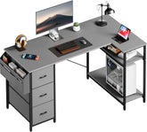 Bureau - Computertafel - Computerbureau - 120x78 cm - Grijs