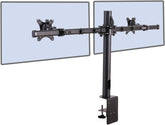 Monitor arm - 2 schermen - Draai, Kantel en Zwenkbaar - Zwart - D1DP - Fleximounts