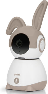 Alecto Wifi Babyfoon met Camera en App - Beweegbaar - Beige