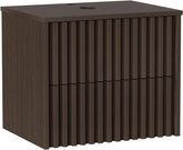 Wastafelkast - Wastafelmeubel - Wastafelonderkast - 61 cm - Bruin - Zonder Wastafel - UEV •