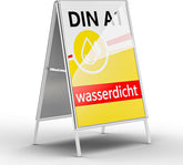 Stoepbord - Reclamebord - 60x84 cm - Wit