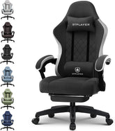Ergonomische Bureaustoel - Office Chair - Gamestoel - Volwassenen - Lichtzwart - GTPLAYER