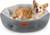 Hondenmand - Hondenkussen - Hondenbed - Grijs - 70 cm - Nobleza •