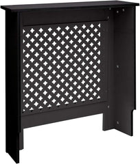 Radiatorombouw - Radiatorbekleding - Radiatorpaneel - 78x19x82 cm - Zwart - ECD Germany