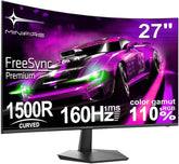Gaming Monitor - Beeldscherm computer - 27 inch - Curved - 160Hz - FHD - Minifire