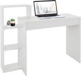 Bureau met lades - Bureautafel - Computertafel - 110x72x40 cm - Wit - ML-Design