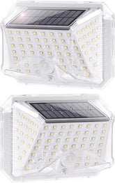 Solar wandlamp buiten - Tuinverlichting - Buitenverlichting - Wit - Aigostar