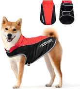 Hondenjas - Hondentrui - Winter - XL - Rood - Nobleza
