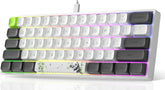 Gaming toetsenbord - Mechanisch toetsenbord - Mechanical Keyboard - 60% - Wit - MIHIYIRY