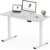 Zit sta bureau - Elektrisch - Verstelbaar - 120 x 60 cm - QE1W - FLEXISPOT