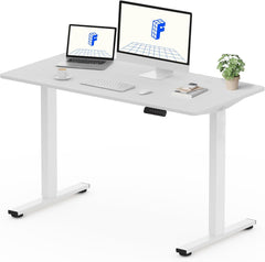 Zit sta bureau - Elektrisch - Verstelbaar - 120 x 60 cm - QE1W - FLEXISPOT