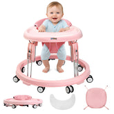 Loopstoel - Baby walker - Loopwagen - Opvouwbaar - Roze