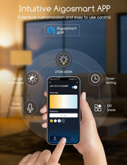 E14 LED lamp - Dimbaar - Filament lamp - 4,5W - 4 stuks - Aigostar