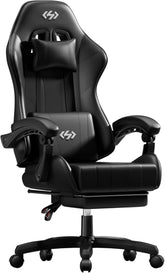 Ergonomische Bureaustoel - Office Chair - Gamestoel - Volwassenen - Zwart - HLDIRECT