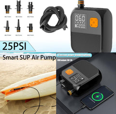 Compressor Bandenpomp - Elektrische Fietspomp - Luchtcompressor - Zwart