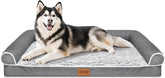 Hondenmand Orthopedisch - Hondenkussen - Hondenbed - Grijs - 127x91 cm - Nobleza •