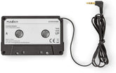 Cassette adapter - 3,5 mm - Zwart - Nedis