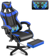 Ergonomische Bureaustoel - Office Chair - Gamestoel - Volwassenen - Blauw - ST