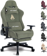 Ergonomische Bureaustoel - Office Chair - Gamestoel - Volwassenen - Groen - SYMINO