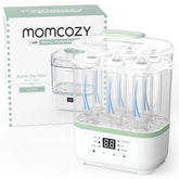 Flessen Sterilisator - Stoomsterilisator met Droogfunctie - Wit - Momcozy