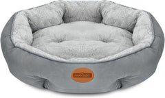Hondenmand - Hondenkussen - Hondenbed - Grijs - 60 cm - Nobleza •