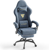 Ergonomische Bureaustoel - Office Chair - Gamestoel - Volwassenen - Grijs - ST