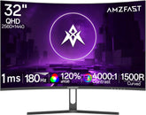 Gaming Monitor - Beeldscherm computer - 32 inch - Curved - 180Hz - QHD - Amzfast