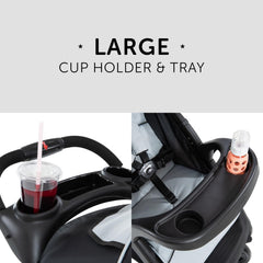 Hauck Buggy Shopper Neo II / met liggende functie, klein opvouwbaar / voor kinderen vanaf de geboorte tot 15 kg, Pooh Cuddles