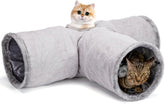Kattentunnel - Kattenspeelgoed - Kattenspeeltjes - Grijs - Nobleza