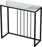 Sidetable - Wandtafel - Console tafel - Consoletafel - 80×30×78,5 cm – Wit - FATIVO