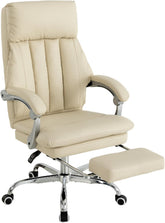 Ergonomische Bureaustoel - Office Chair - Gamestoel - Volwassenen - Beige - UEV