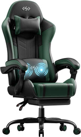 Ergonomische Bureaustoel - Office Chair - Gamestoel - Volwassenen - Zwart/Groen - HLDIRECT
