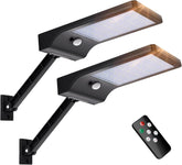 Solar straatverlichting - Straatlamp - LED - 2 stuks - Zwart - Aigostar