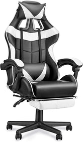 Ergonomische Bureaustoel - Office Chair - Gamestoel - Volwassenen - Wit - ST