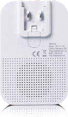 Lenco PPR-100WH - Speaker met Bluetooth® en afneembare stekker - Wit •