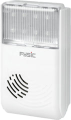 Fysic FD-35 Telefoonbelversterker met extra luide bel en flitslicht - Extra telefoonbel met flitser •