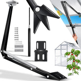 KESSER® Automatische raamopener voor broeikassen - 45 cm - Zwart