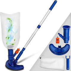 Tillvex® Zwembad Stofzuiger - Bodemzuiger - Reinigingsset - Blauw
