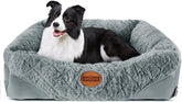 Hondenmand - Hondenkussen - Hondenbed - Grijs - 80x70 cm - Nobleza •