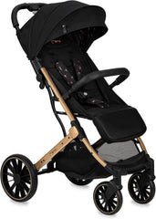 MoMi ESTELLE PLUS LIGHT Kinderwagen vanaf 6 maanden (tot 22 kg), opvouwbare buggy met 5-punts veiligheidsgordel, boodschappenmand en verstelbare rugleuning, telescopische duwstang, blijft rechtop staan na het opvouwen.