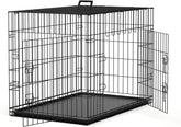 Hondenbench - Hondenren - Bench voor honden - 107x69x75,5 cm - Zwart - Nobleza