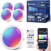 Inbouwspots - Spotjes inbouw - Dimbaar - 15W - 4 stuks - Aigostar