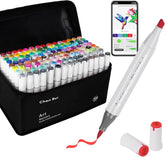 Alcohol markers - Twinmarkers - Markeerstiften - 120 kleuren - Chen Rui