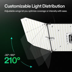 Groeilamp planten - Kweeklamp - Grow light - 200W - AeroLight AW200SE - VIVOSUN