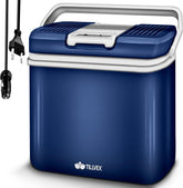 Koelbox Elektrisch – 12V en 230 volt - Coolbox - Frigobox - 24L – Blauw