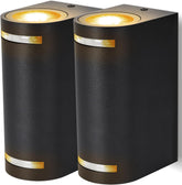 Wandlamp buiten - Tuinverlichting - Buitenverlichting - Zwart - Aigostar