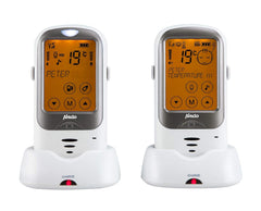 Alecto DBX-68 - Outdoor Babyfoon - Tot 1km bereik - Wit/Antraciet •