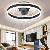 Plafondventilator met verlichting - Plafondlamp met ventilator - Dimbaar - Ø50cm - Wildcat